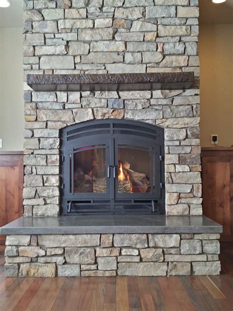 prefabricated fireplace insert